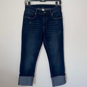 Like new cropped stretch jeans